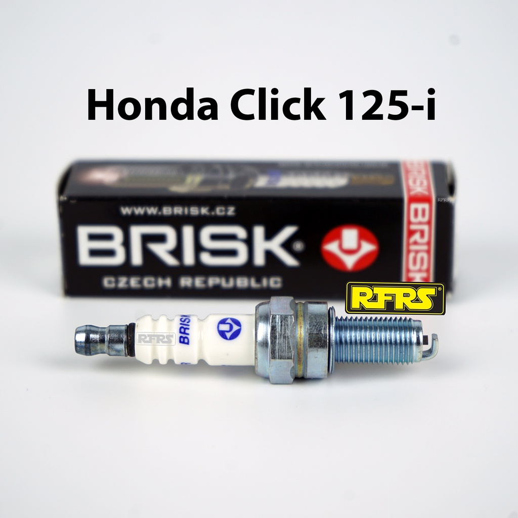 หัวเทียน BRISK COPPER RACING และ VANZ แกนทองแดง Honda Click 125 i (C01RA) รองรับทุกน้ำมัน Made in EU